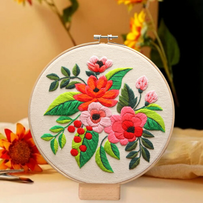 Kit Broderie DIY, Florile iubirii [7]