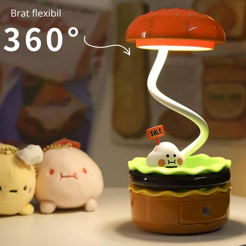 Lampa amuzanta Hamburger cu ascutitoare [9]