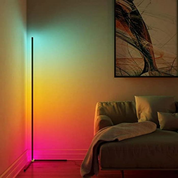 Lampa de colt XL - 140 cm, RGB Cool Effect [3]