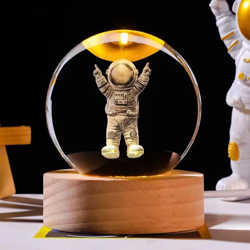 Lampa Glob de Cristal Astronaut [5]