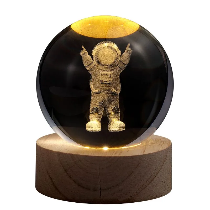 Lampa Glob de Cristal Astronaut [9]