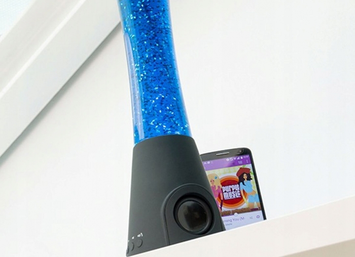 Lampa lava cu difuzor si microfon [2]