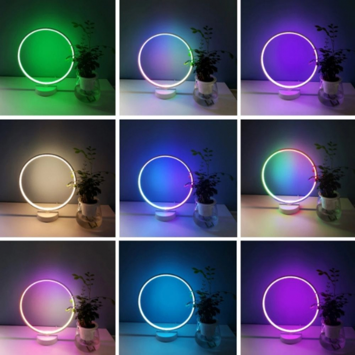 Lampa LED XL Rotunda - 32 cm, RGB Effect [8]