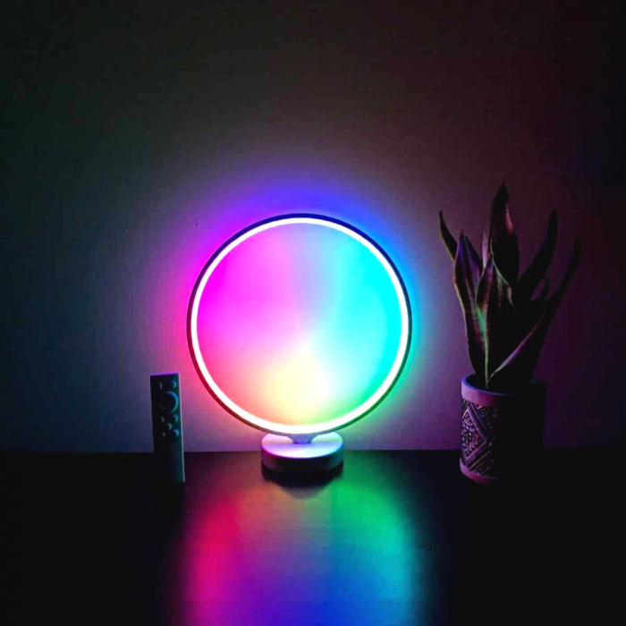 Lampa LED XL Rotunda - 32 cm, RGB Effect [15]