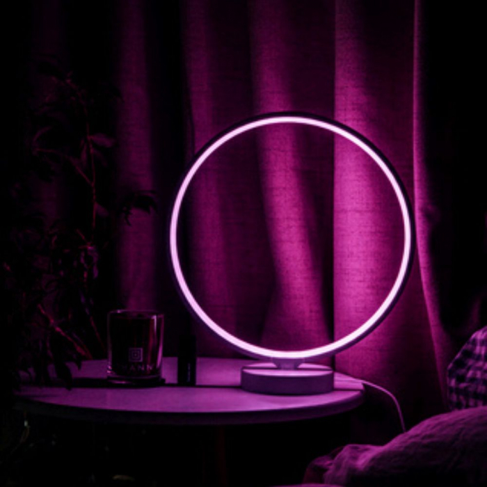 Lampa LED XL Rotunda - 32 cm, RGB Effect [19]