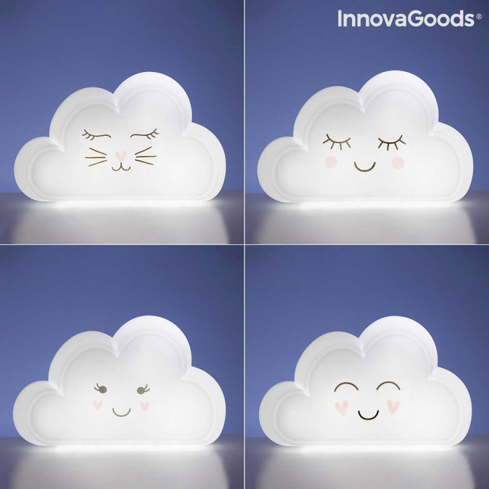 Lampa proiector curcubeu Happy Cloud [8]