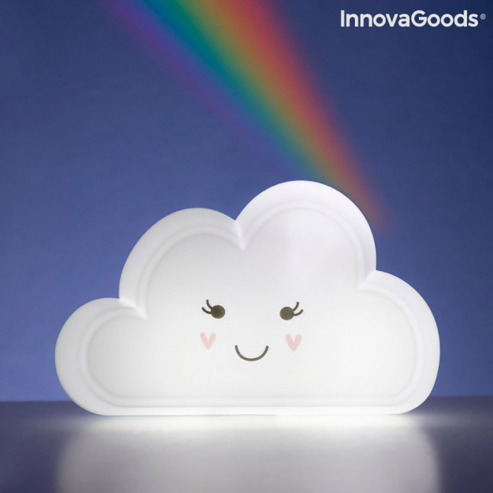 Lampa proiector curcubeu Happy Cloud [2]