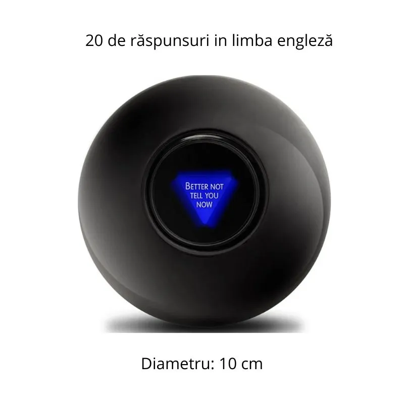 Magic 8 Ball 10CM Mingea adevarului [13]