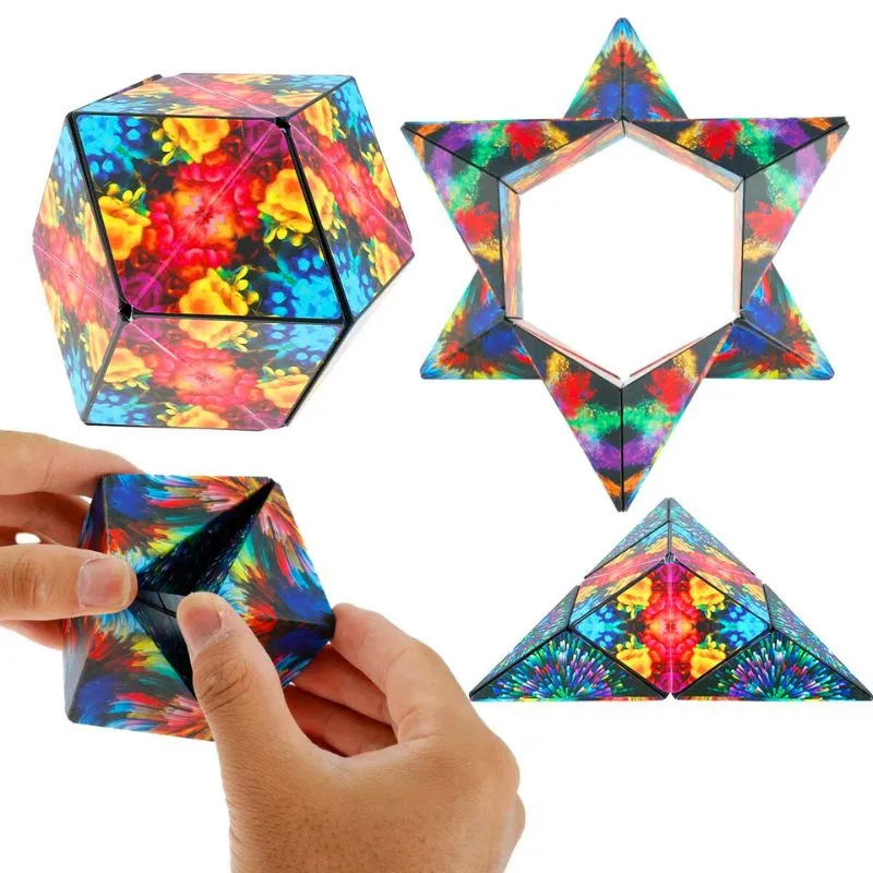 Magic Cub Magnetic Morph cu peste 70 de forme [8]