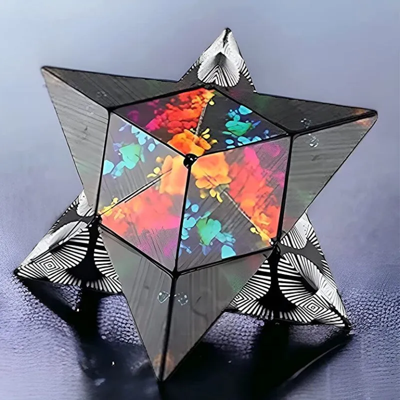 Magic Cub Magnetic Morph cu peste 70 de forme [2]