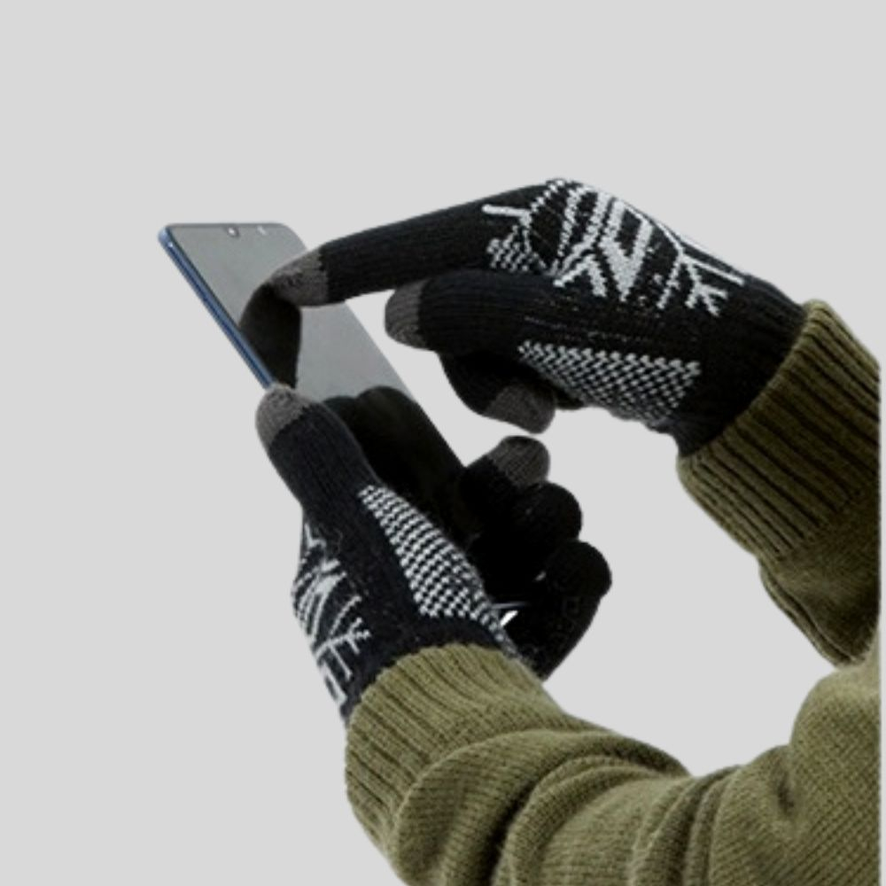 Manusi barbati iTouch screen sensitive, Rombo [4]