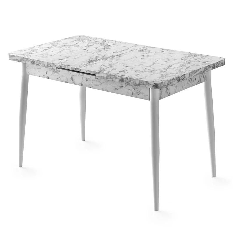 Masa extensibila Ay, multicolor, picioare metalice, 120x75 cm [2]