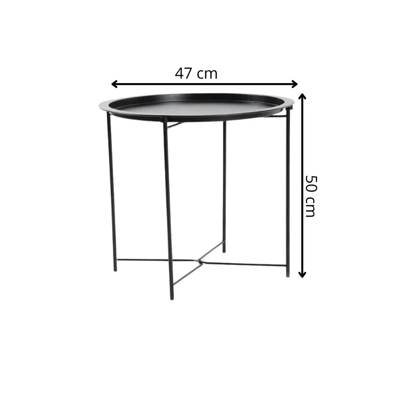 Masuta moderna rotunda, pliabila si compacta [5]