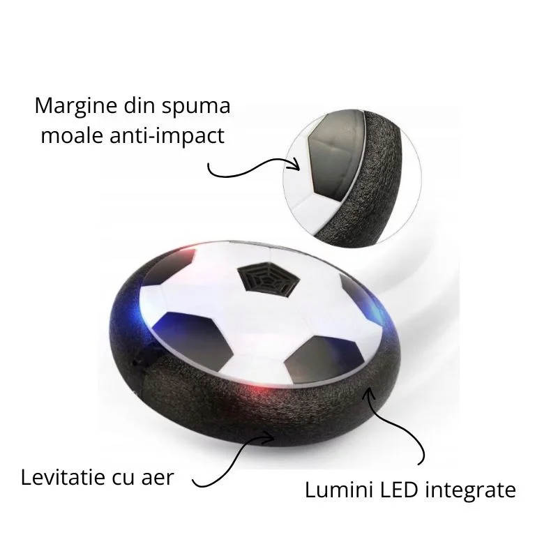 Minge de fotbal pentru interior cu lumini [8]