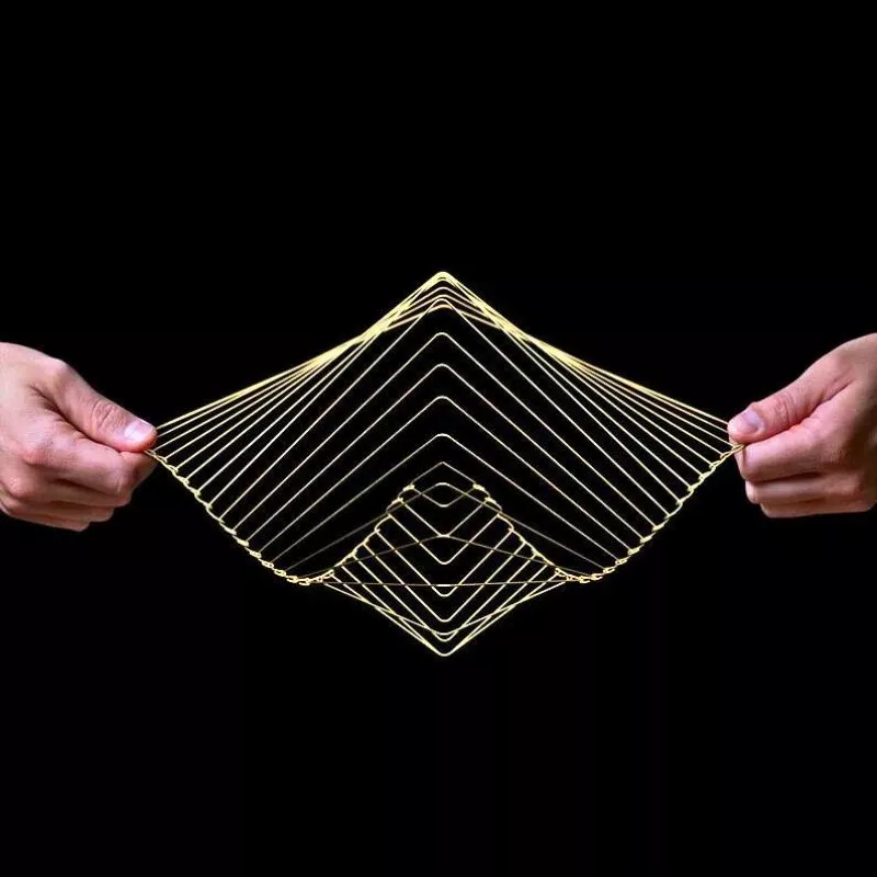 Obiect de arta cinetica Square Wave Spinner [7]