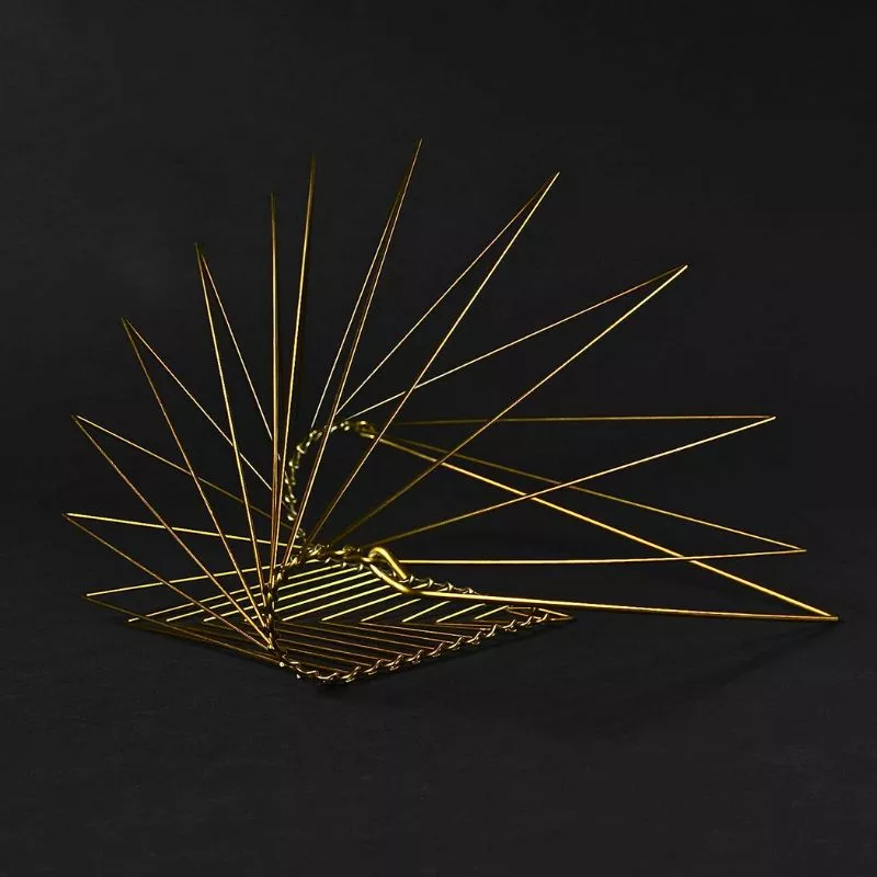 Obiect de arta cinetica Square Wave Spinner [9]