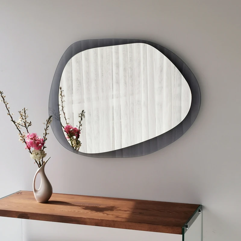 Oglinda Aqua fumurie, design modern, sticla securizata [3]