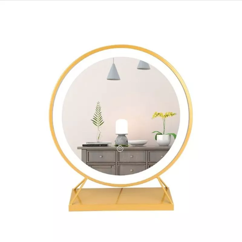 Oglinda LED rotunda Golden Glam [8]