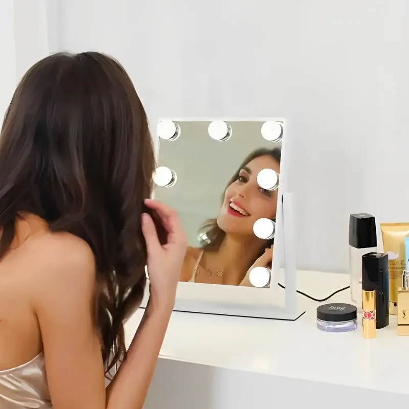 Oglinda machiaj cu Smart Touch si 9 becuri Vanity [3]