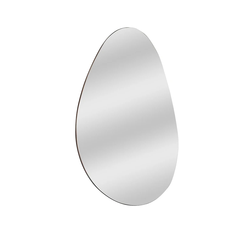 Oglinda Porto 90x60 rama alba, stil minimalist, rama subtire [9]
