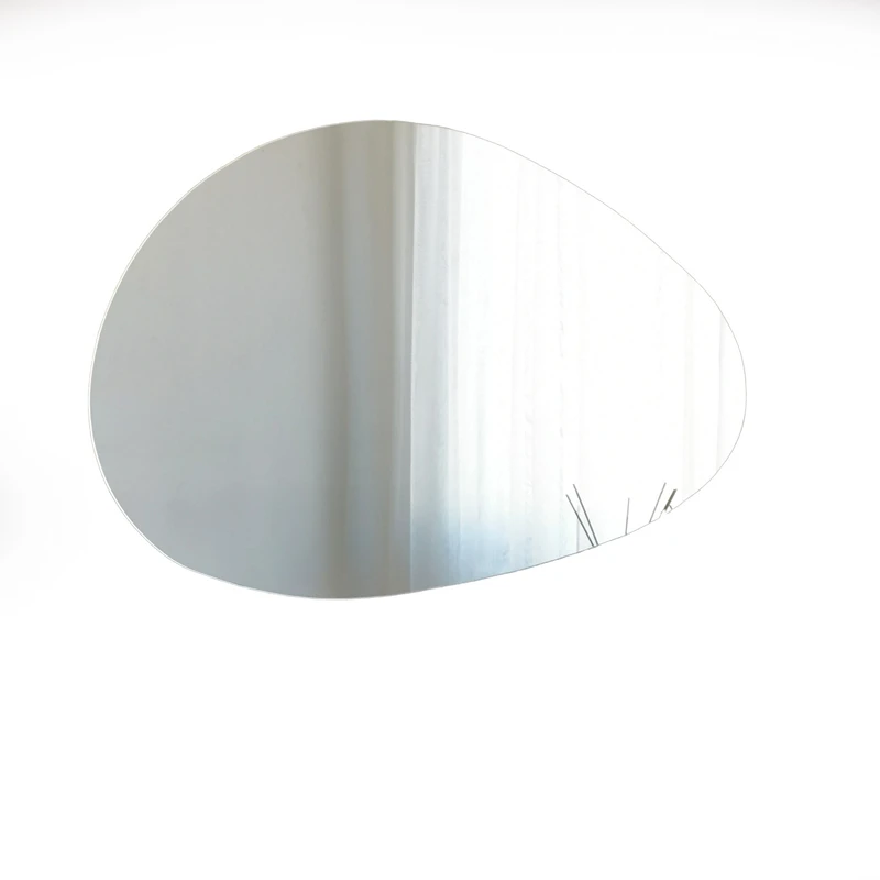 Oglinda Porto 90x60 rama alba, stil minimalist, rama subtire [8]