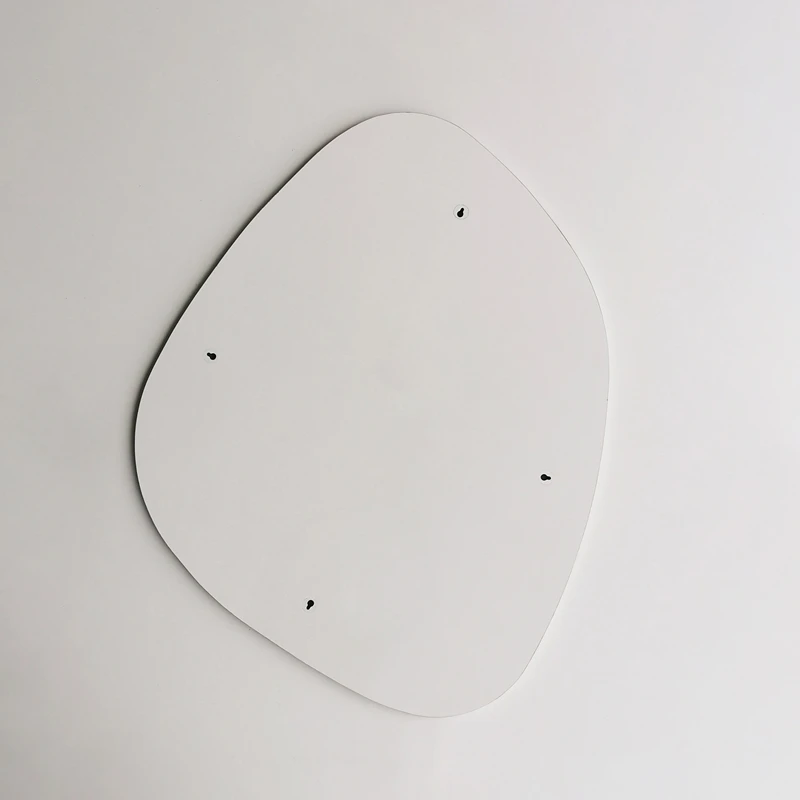 Oglinda Soho alba, design modern, forma asimetrica [10]