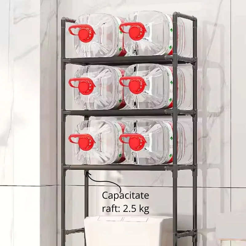 Organizator baie vertical cu 3 rafturi [6]