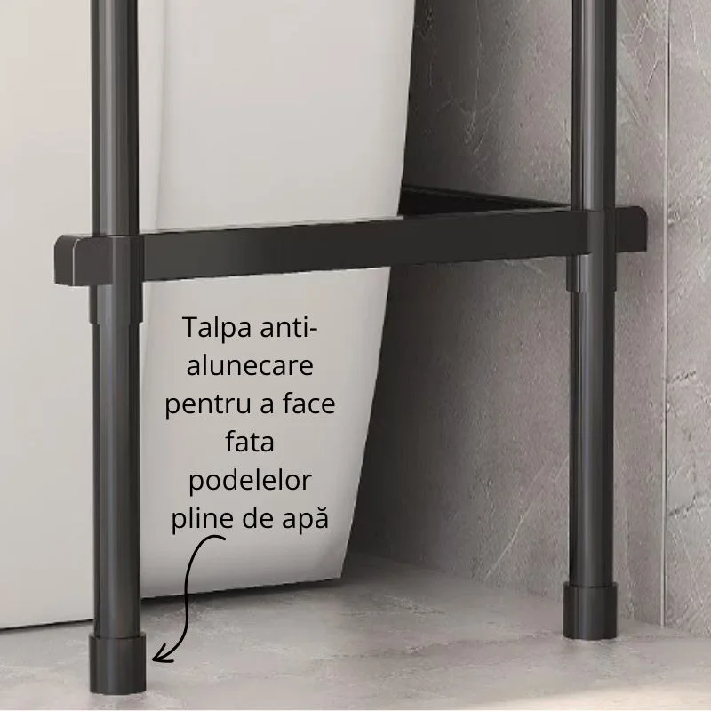 Organizator baie vertical cu 3 rafturi [7]