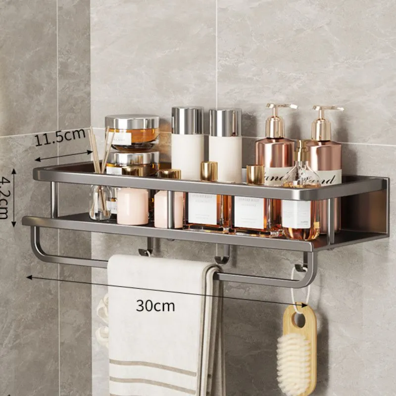 Organizator de perete cu suport prosop 30 cm [2]