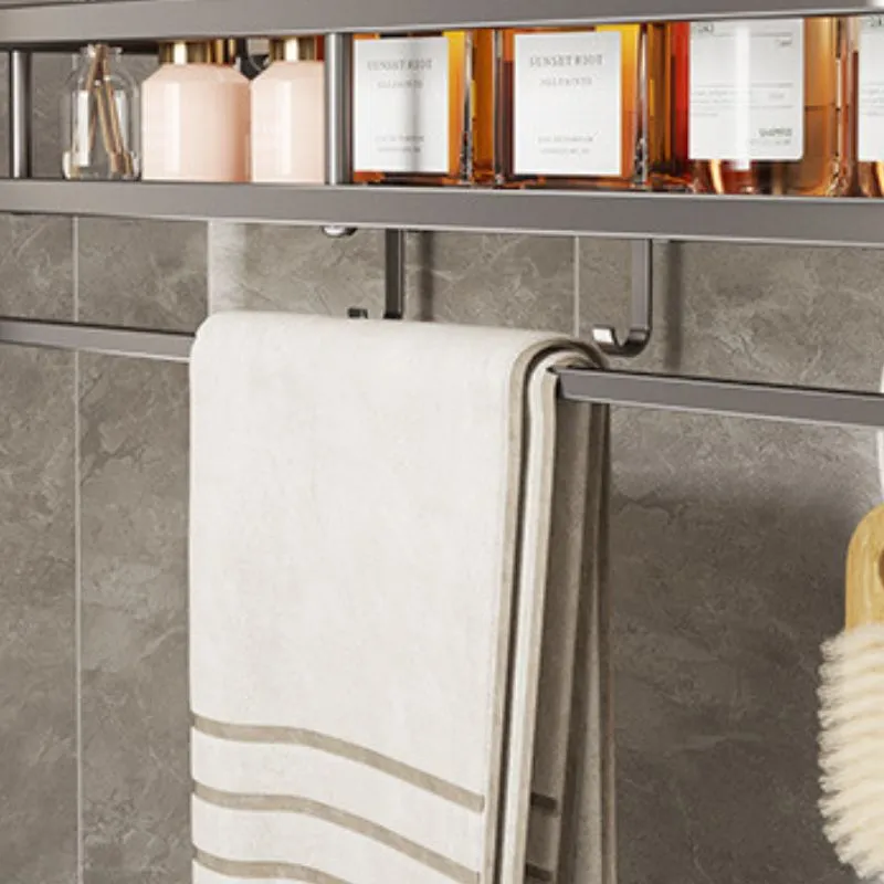 Organizator de perete cu suport prosop 40 cm [5]