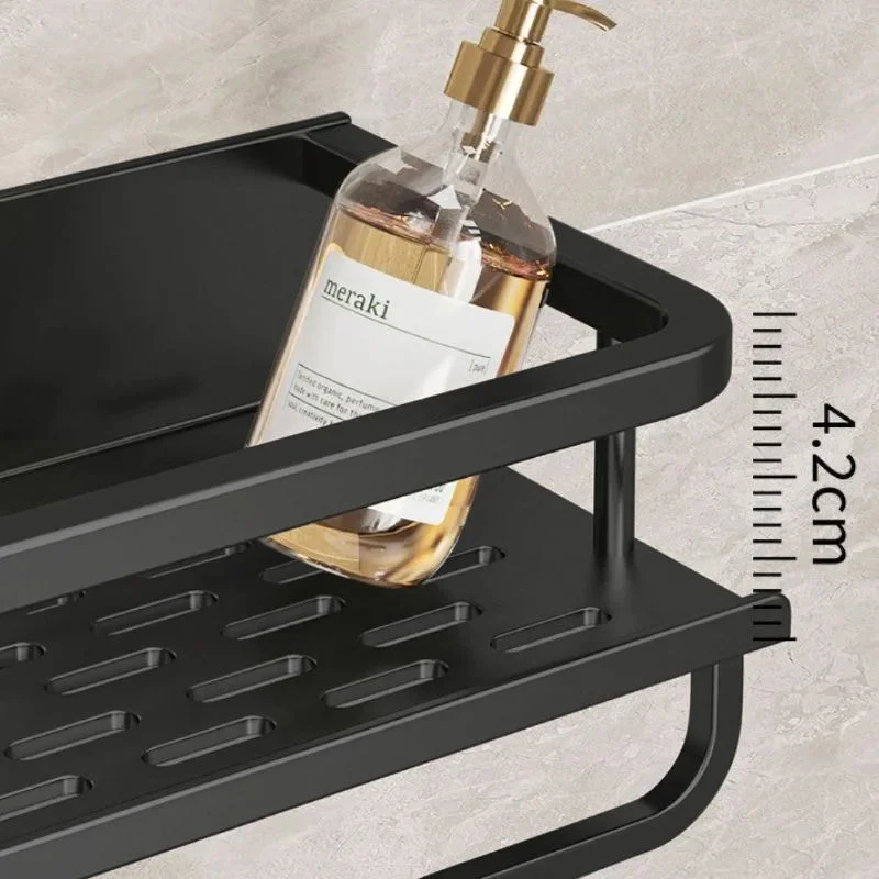 Organizator de perete Dublu cu suport prosop 40 cm [3]