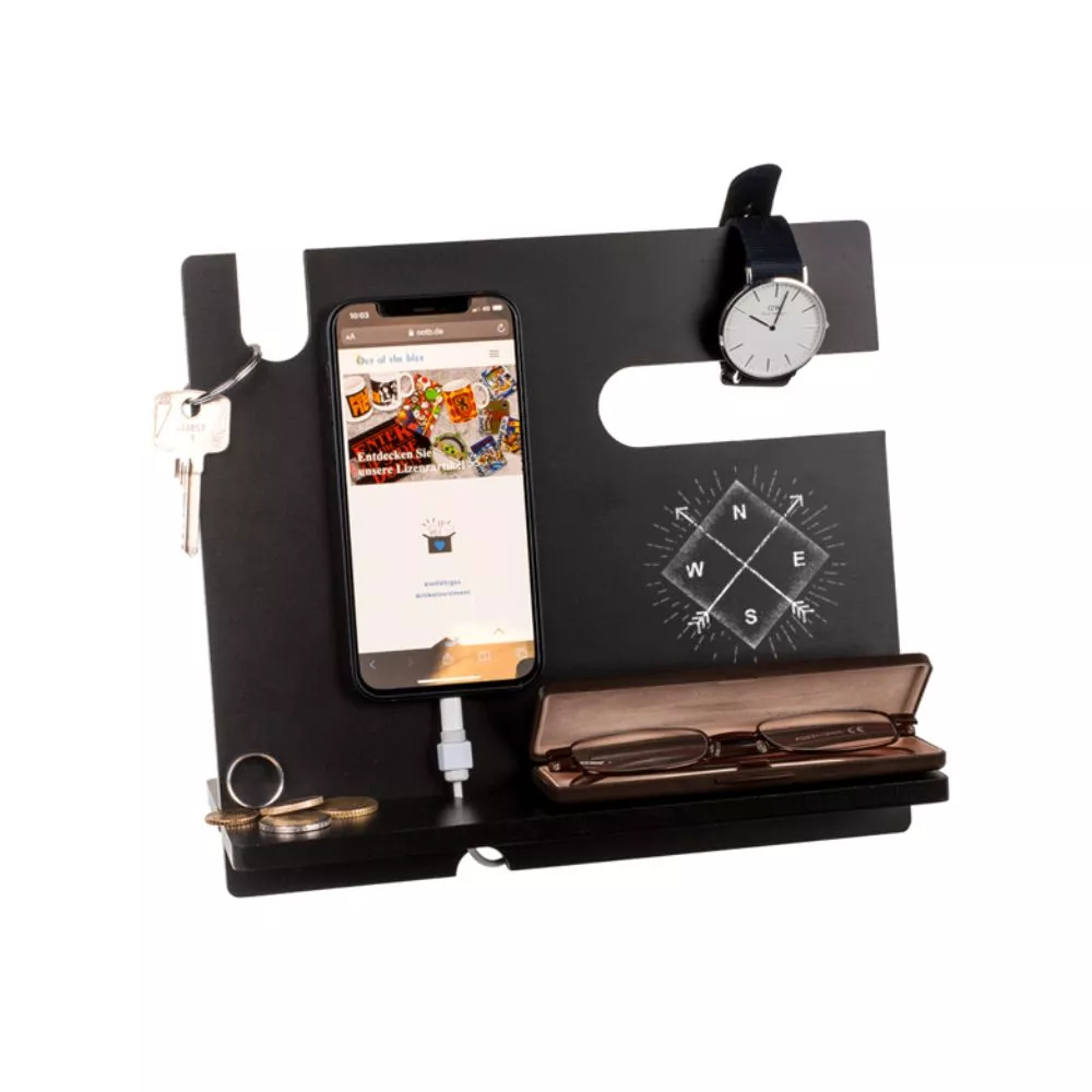 Organizator ergonomic de birou WoodOrg [3]