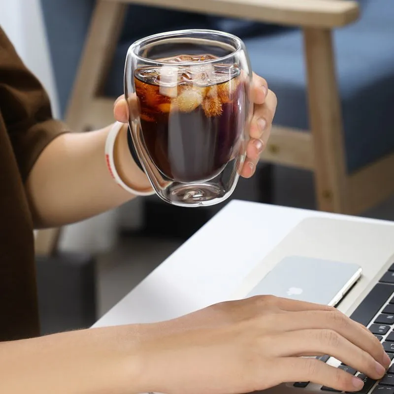 Pahar Cafea cu Pereti Dubli 350 ml [7]