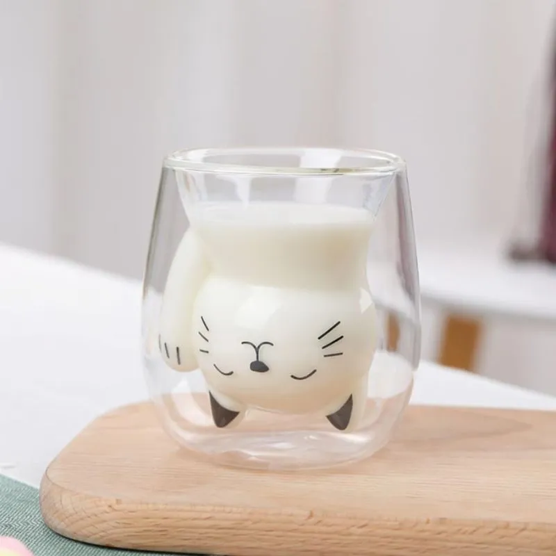 Pahar cu Pereti Dubli Black Cat [5]