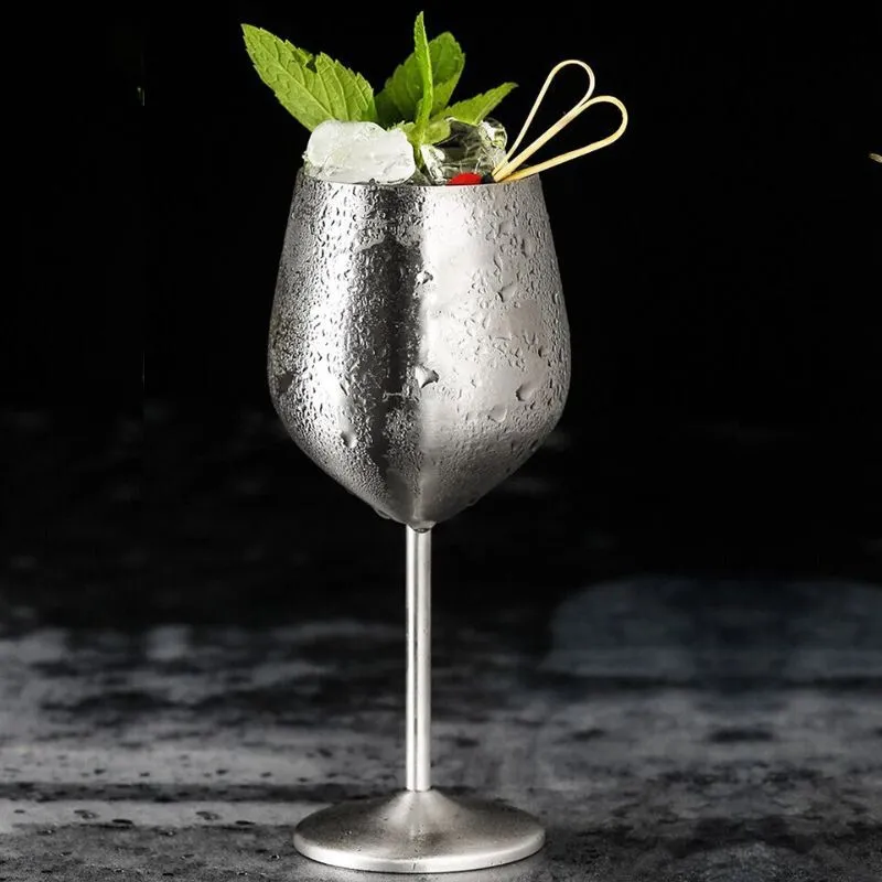 Pahar vin din Otel Inoxidabil Shiny Silver [2]