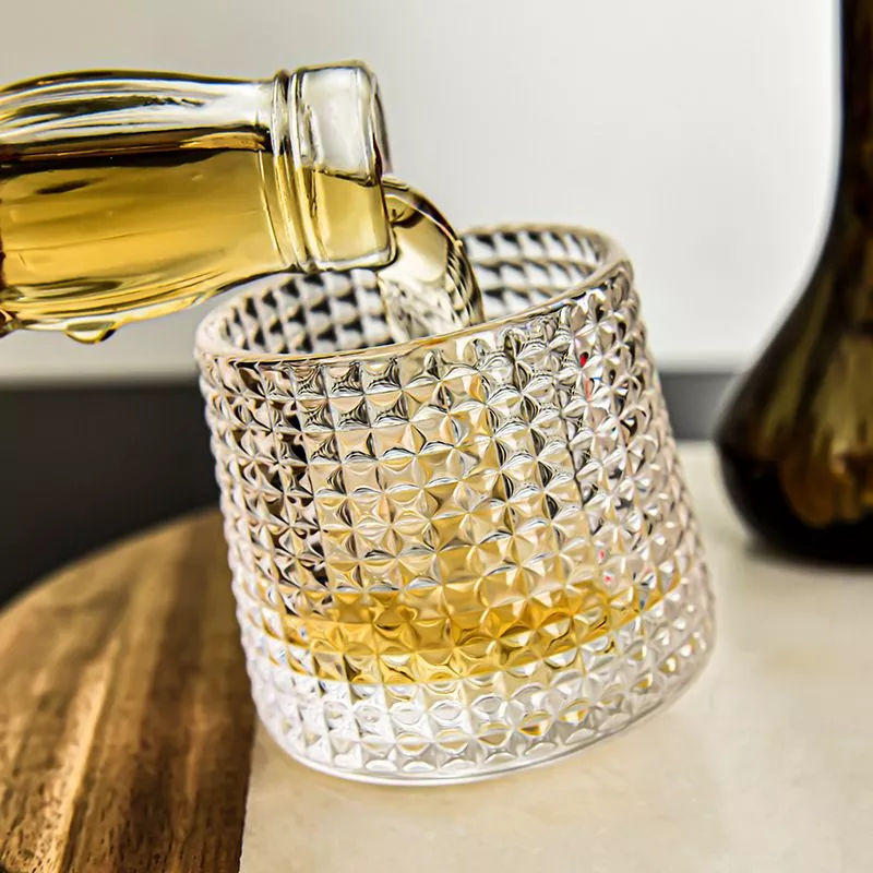 Pahar whiskey, Deluxe Rotating Diamond [7]