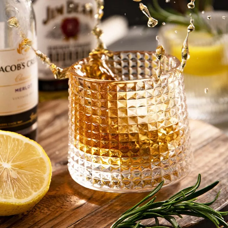 Pahar whiskey, Deluxe Rotating Diamond [9]
