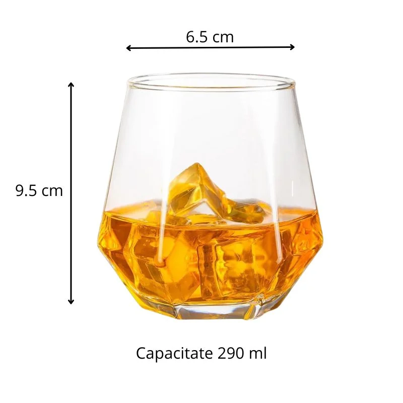 Pahar whiskey design Diamant [9]