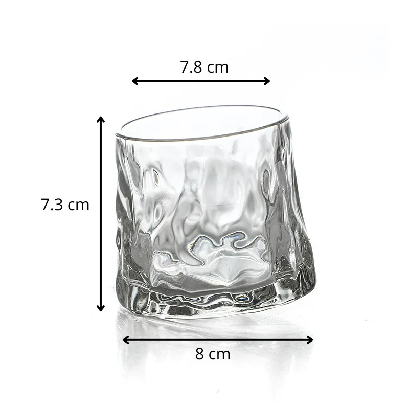 Pahar whiskey Rotating Wavy [13]