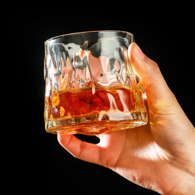 Pahar whiskey Rotating Wavy [4]