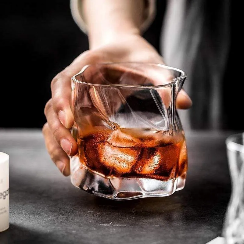 Pahar whiskey Wave [4]