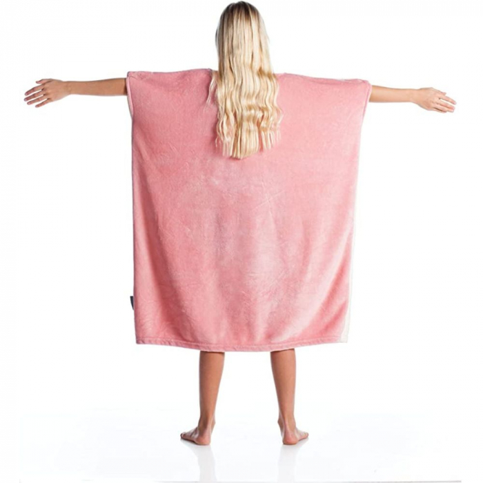 Patura cu maneci pentru copii, Oversized Rose, 240g/mp [5]