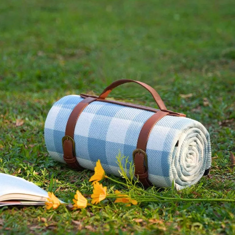 Patura de picnic cu maner din piele ecologica [2]