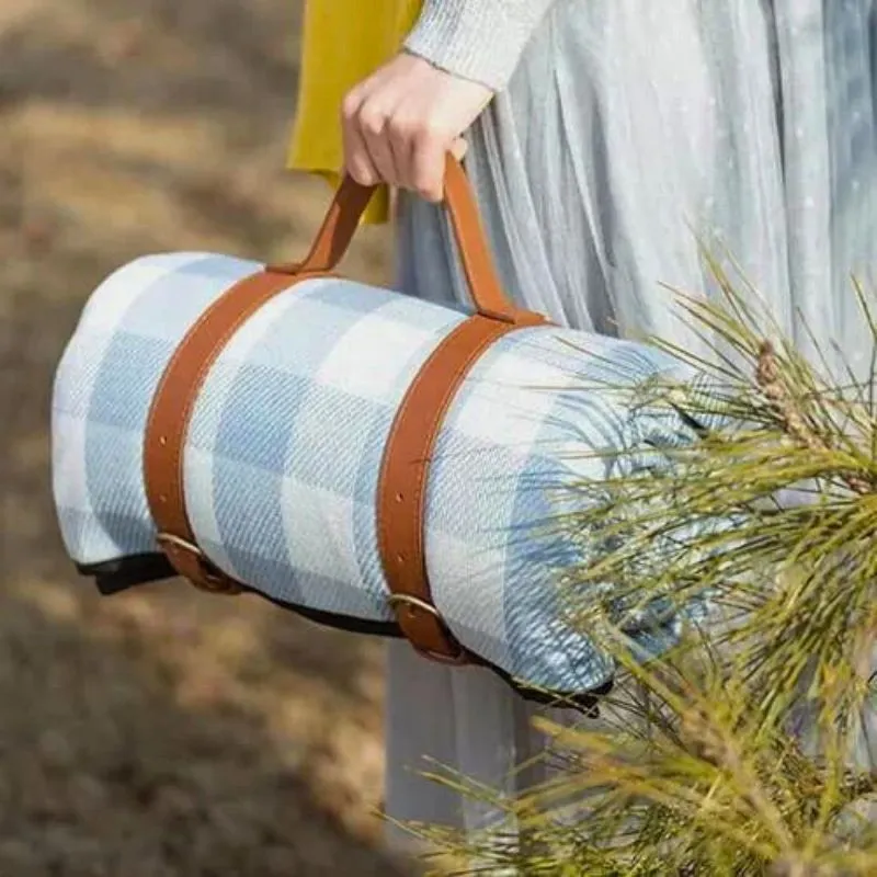 Patura de picnic cu maner din piele ecologica [3]