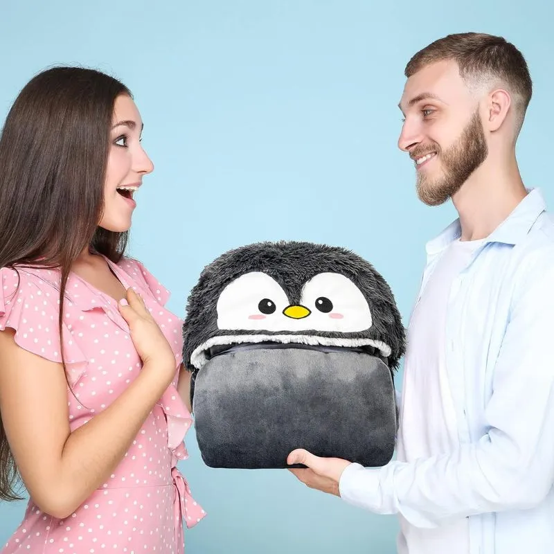 Patura Pinguin cu Maneci si Gluga [4]