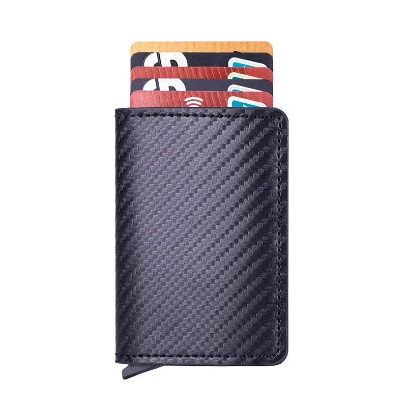 Portofel Antifrauda Compact Carbon [6]