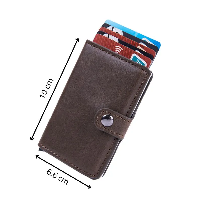 Portofel Maro din piele ecologica Protectie RFID [7]