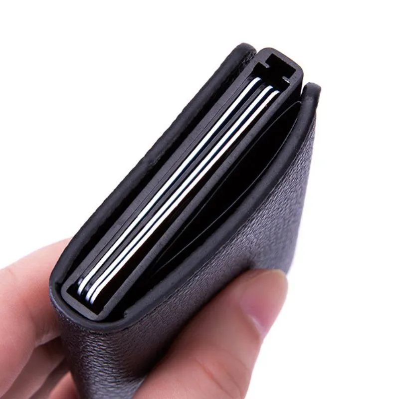 Portofel pentru Carduri Black Slim [4]