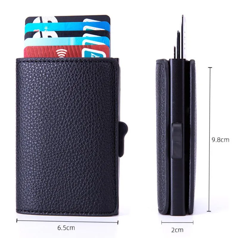 Portofel pentru Carduri Black Slim [12]