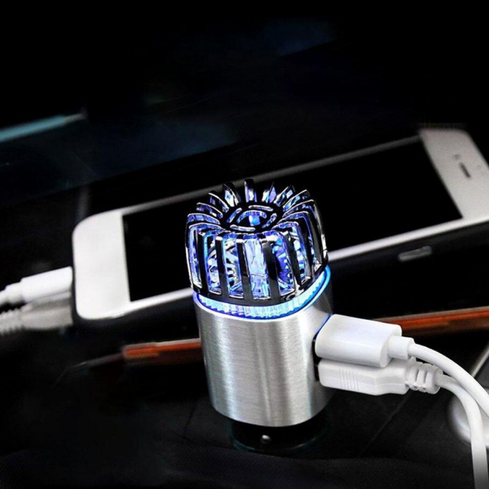 Purificator auto cu incarcator dual port USB [5]
